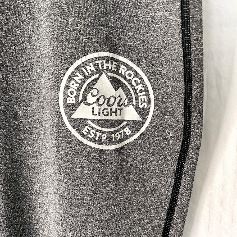 NWOT Gray Coors Light Women’s Leggings